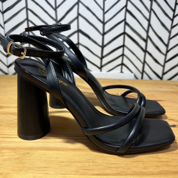 RIBONGZ Block Heels Prom Heeled Sandals for Women size 7 - Picture 4 of 6